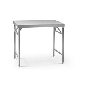 Royal Catering Folding Work Table - 60 x 100 cm - 200 kg load capacity RCAT-100/60KE