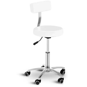 physa Stool Chair with Back - 445-580 mm - 150 kg - White PHYSA TERNI WHITE