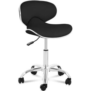 physa Stool Chair with Back - Seat Height 48 - 62Cm / Height 68 - 82Cm mm - 150 kg - Black PHYSA MUNICH BLACK