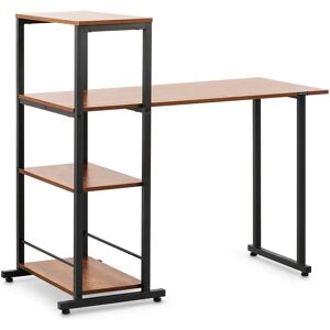 Fromm & Starck Desk - with shelf - 110 x 50 cm - 105 kg - brown / black STAR_DESK_40