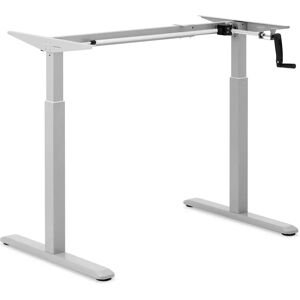 Fromm & Starck Standing Desk Frame - height-adjustable - for sitting & standing - manual - 70 kg - grey STAR_ATFE_36