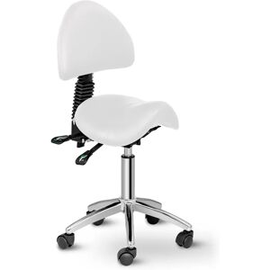 physa Saddle Chair with Back Support - 550-690 mm - 150 kg - White PHYSA BERLIN WHITE