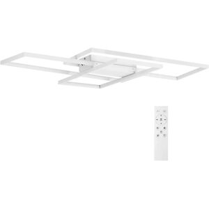 Uniprodo Ceiling Light - 3 intersecting rectangles - remote control UNI_LD_24