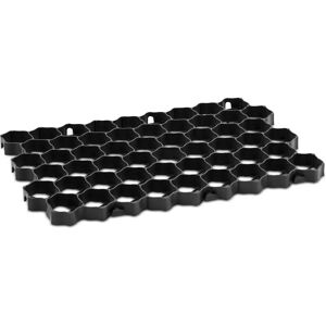 hillvert Grass Grid - 60 x 40 x 3 cm - 5 pieces - black HT-LG-30B