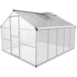 Uniprodo Greenhouse - 301 x 238 x 195 cm - polycarbonate + aluminium UNI_GREEN HOUSE_04