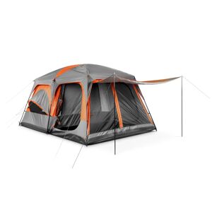 Uniprodo Family Tent - 3 compartments - Oxford fabric / fibreglass UNI_PT_03