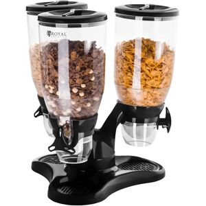 Royal Catering Cereal Dispenser - Triple - 9 Litres RCCS-9L/3