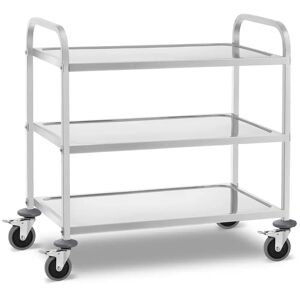 Royal Catering Serving Trolley - 3 shelves - up to 355 kg RCSW 3B