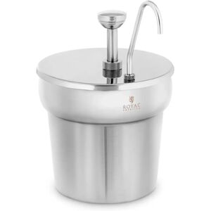 Sauce Dispenser - Stainless steel - 6,6 l - Royal Catering RCSW-09