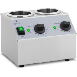 Sauce Warmer - 2 x 1 L - Top Panel - Royal Catering RCSW-13