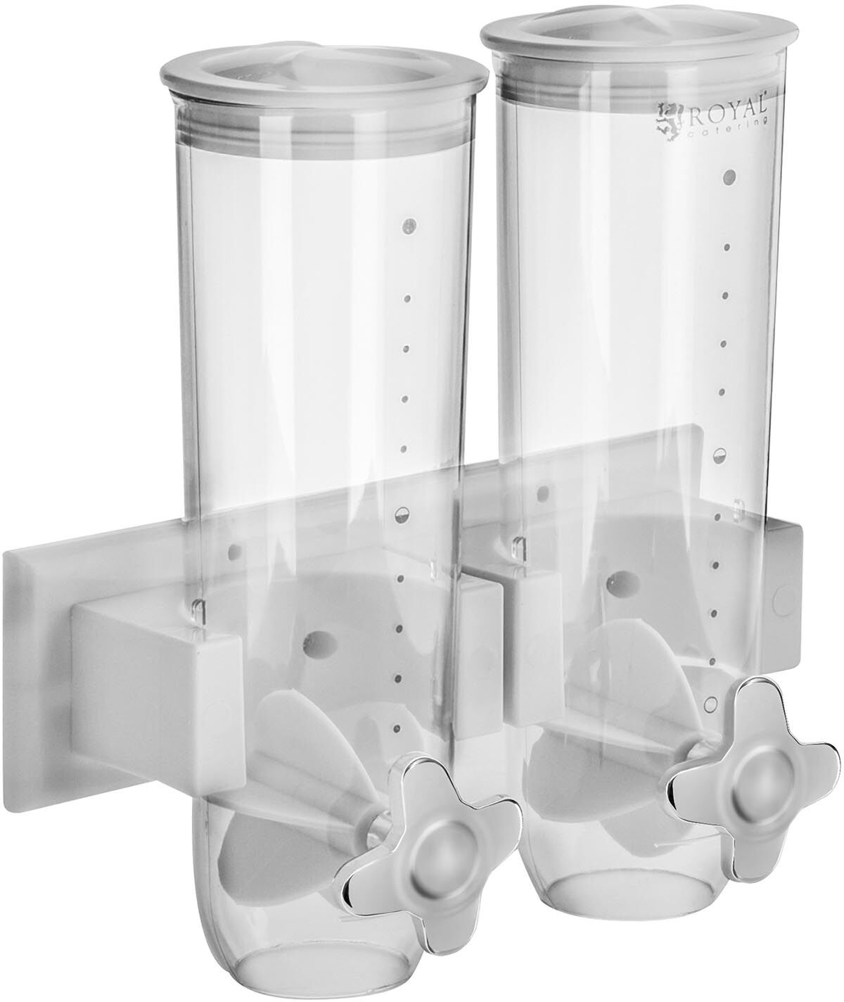 Royal Catering Cereal Dispenser 3 L - 2 containers RCCS-3L/2W Royal Catering Cereal Dispenser 3 L - 2 containers RCCS-3L/2W