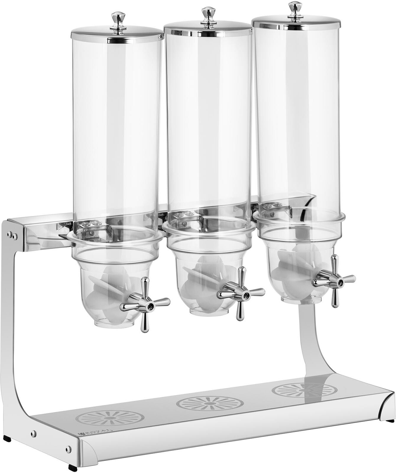 Royal Catering Factory second Cereal Dispenser - 3 x 3.5 L - 3 containers RCCS-3.5LSS3 Royal Catering Factory second Cereal Dispenser - 3 x 3.5 L - 3 containers RCCS-3.5LSS3