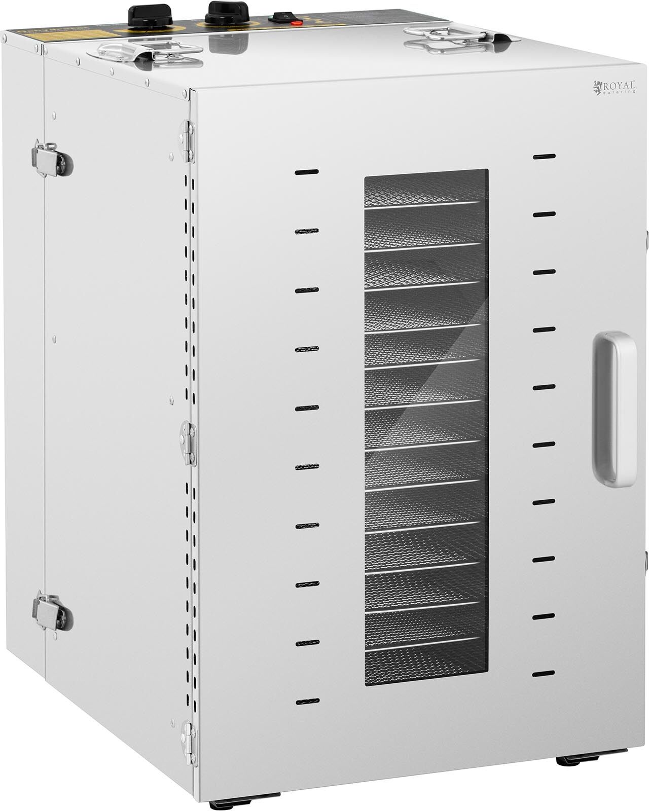 Royal Catering Food Dehydrator - 1,500 W - 16 racks RCDA-1350/100S Royal Catering Food Dehydrator - 1,500 W - 16 racks RCDA-1350/100S