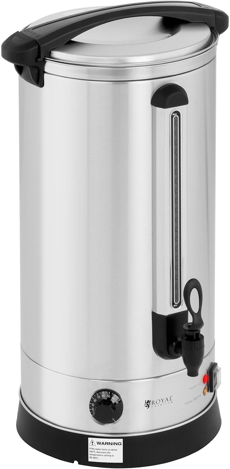 Royal Catering Hot Water Dispenser - 23.5 L - 2,500 W - double-walled RC-WBDW23 Royal Catering Hot Water Dispenser - 23.5 L - 2,500 W - double-walled RC-WBDW23