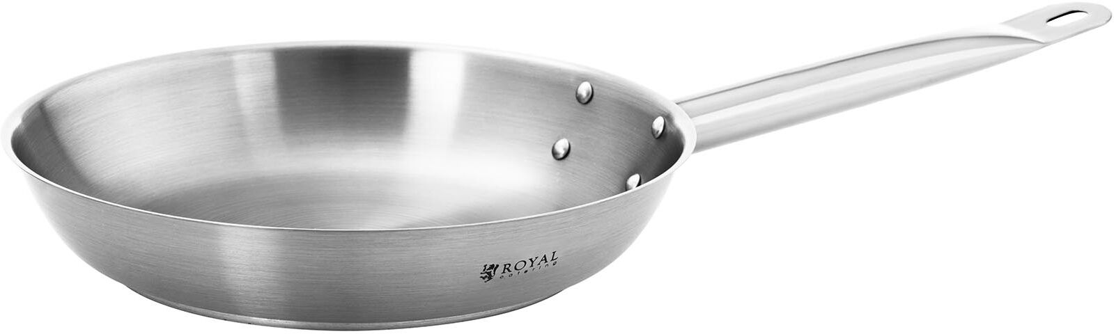 Royal Catering Stainless Steel Frying Pan - Ø 26 cm RCFP-260A Royal Catering Stainless Steel Frying Pan - Ø 26 cm RCFP-260A