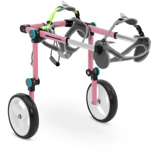 Wiesenfield Dog Wheelchair for Small Dogs - rear legs - adjustable - aluminium frame WIE_DW_02
