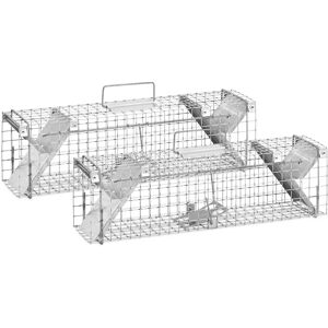 Wiesenfield Live trap - 65 x 17 x 20 cm - grid size: 25 x 25 mm - 2 pieces WIE-AT-900-SET-2