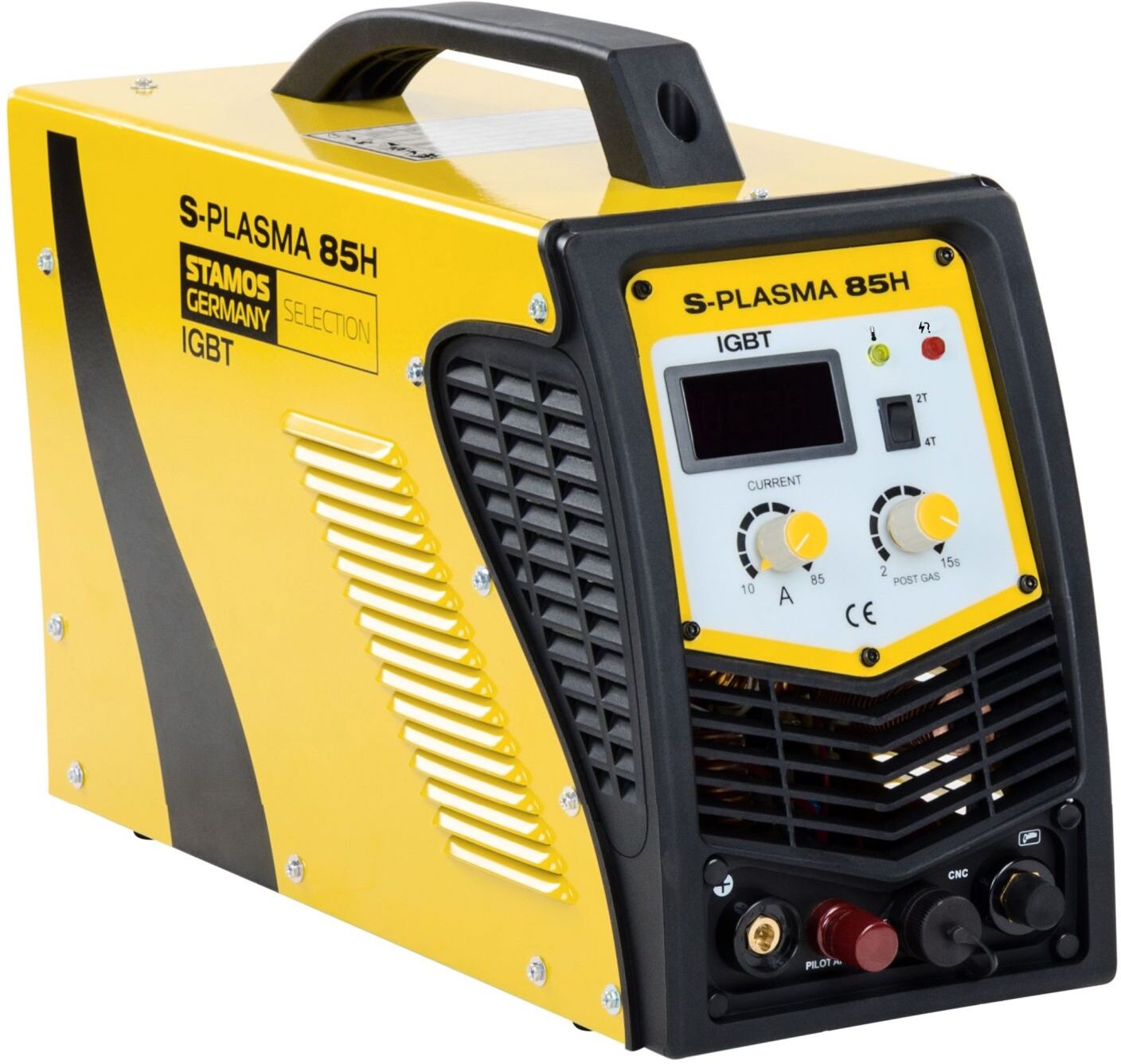 Stamos Selection Plasma Cutter - 85 A - 400 V - pilot arc S-PLASMA 85H Stamos Selection Plasma Cutter - 85 A - 400 V - pilot arc S-PLASMA 85H
