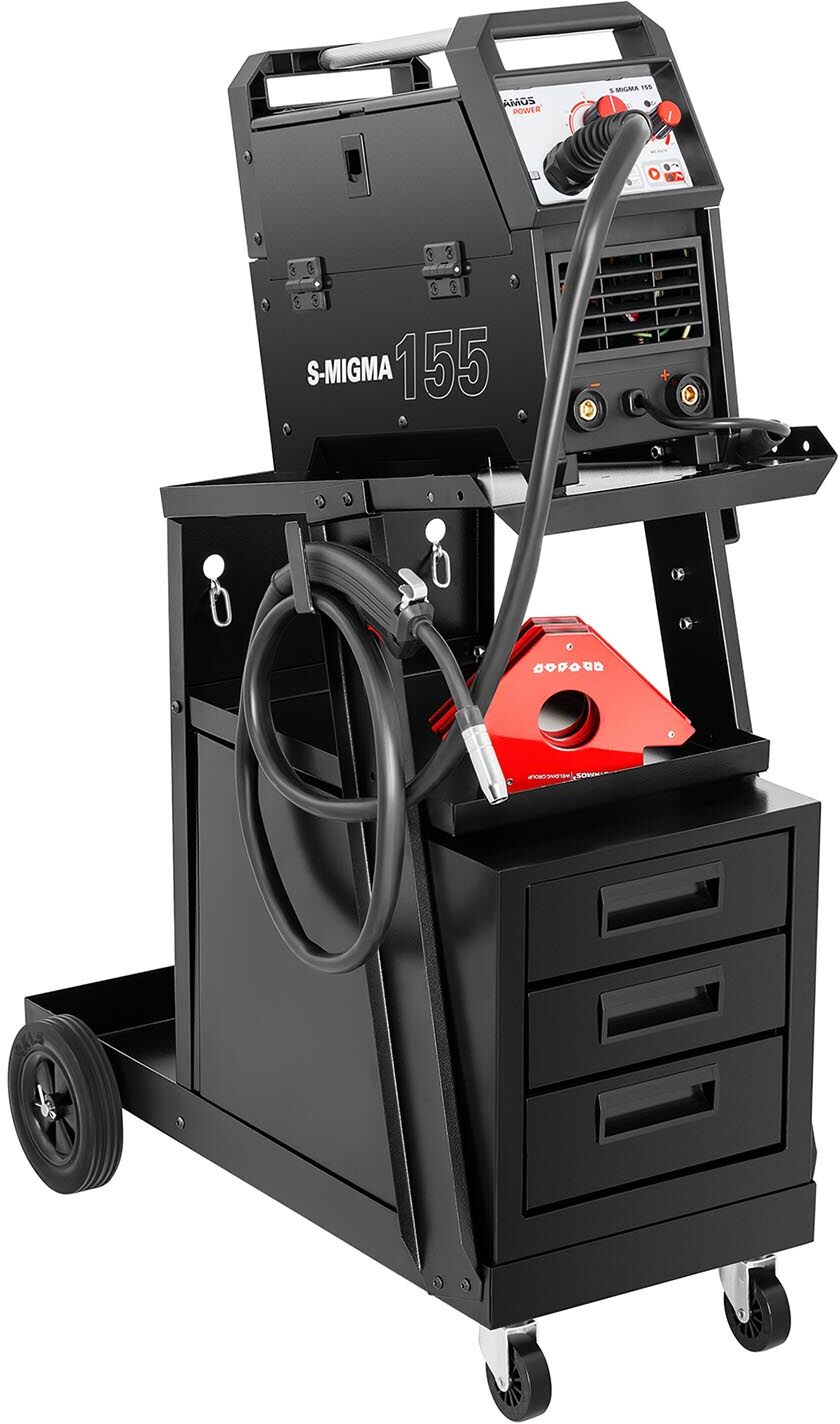 Stamos Welding Group Welding Cart - 3 Drawers - 75 kg SWG-WC-3D