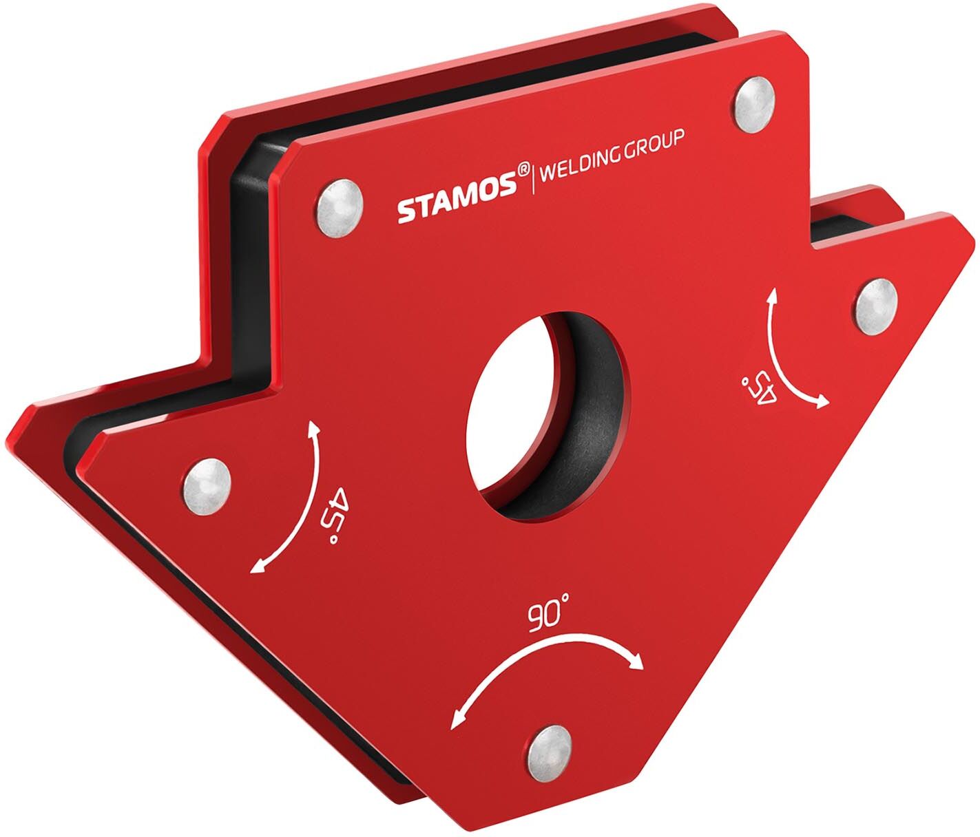 Stamos Welding Group Magnetic Welding Holder 2-Part - 15,5 x 10 x 2 cm SWG-MWH-M Stamos Welding Group Magnetic Welding Holder 2-Part - 15,5 x 10 x 2 cm SWG-MWH-M