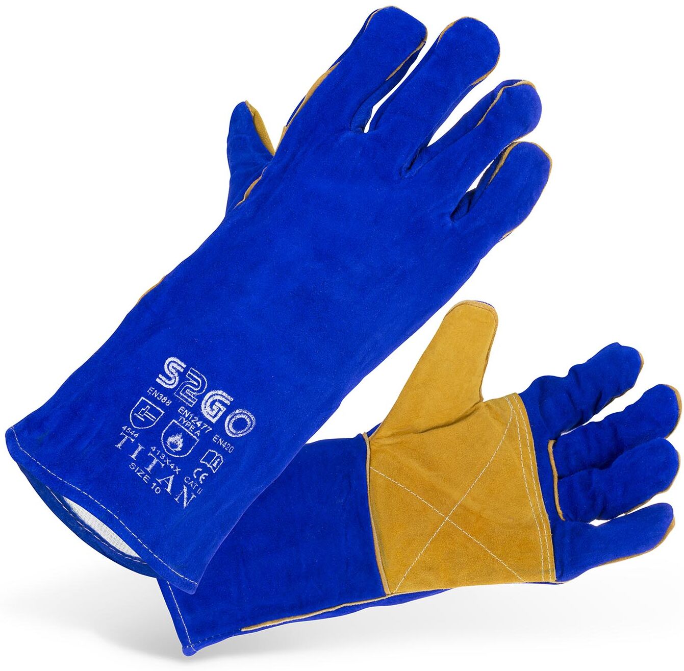Stamos Germany Welding Gloves Type A - size 10 / XL SWG03-TITAN Stamos Germany Welding Gloves Type A - size 10 / XL SWG03-TITAN