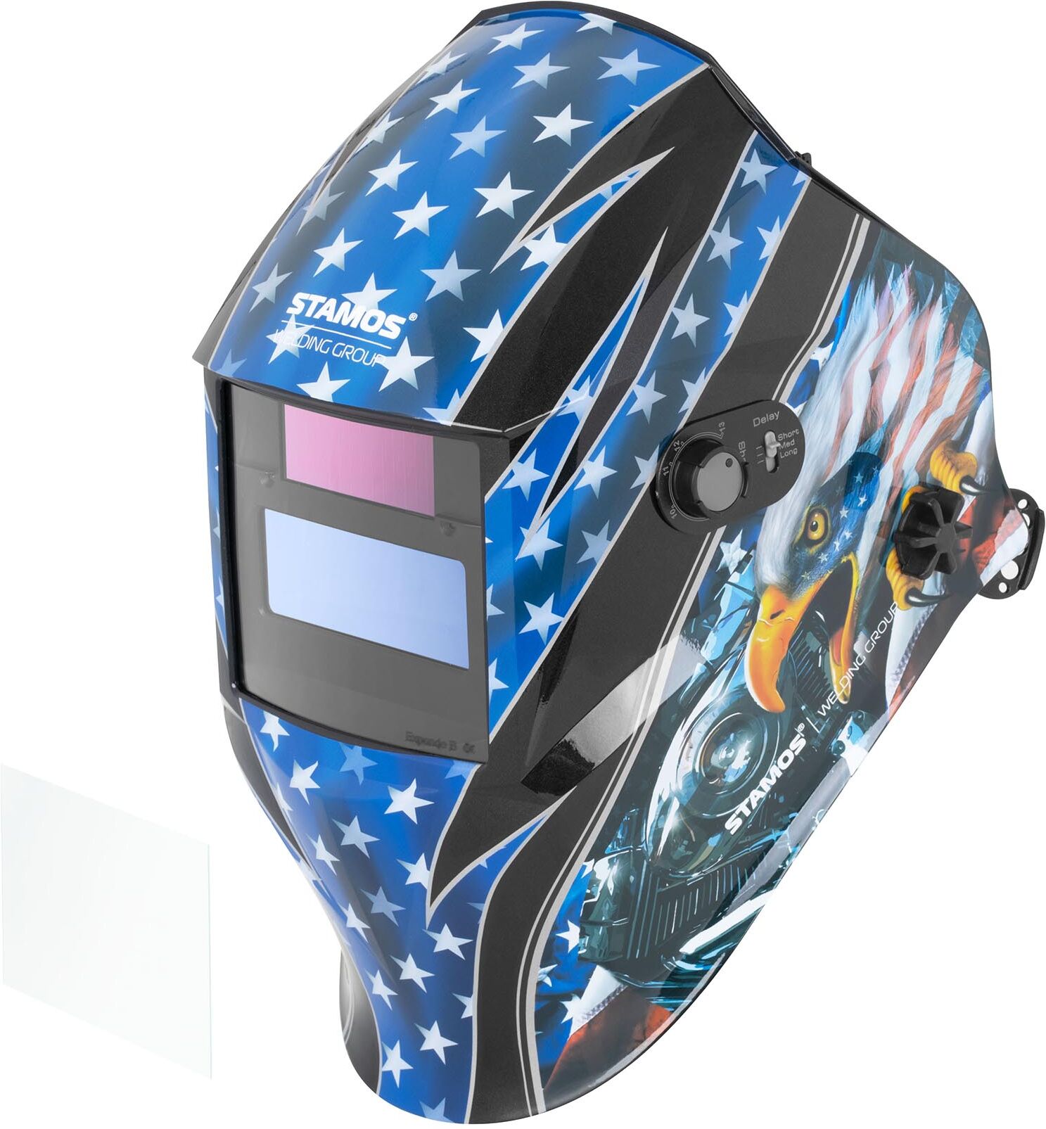 Stamos Welding Group Welding Helmet - HERO - EASY SERIES Stamos Welding Group Welding Helmet - HERO - EASY SERIES