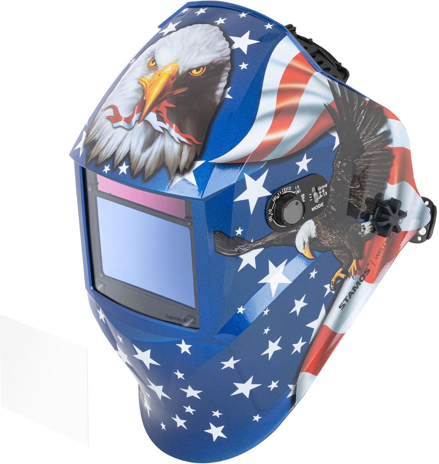 Stamos Welding Group Welding Helmet - LIBERTY - PROFESSIONAL SERIES Stamos Welding Group Welding Helmet - LIBERTY - PROFESSIONAL SERIES