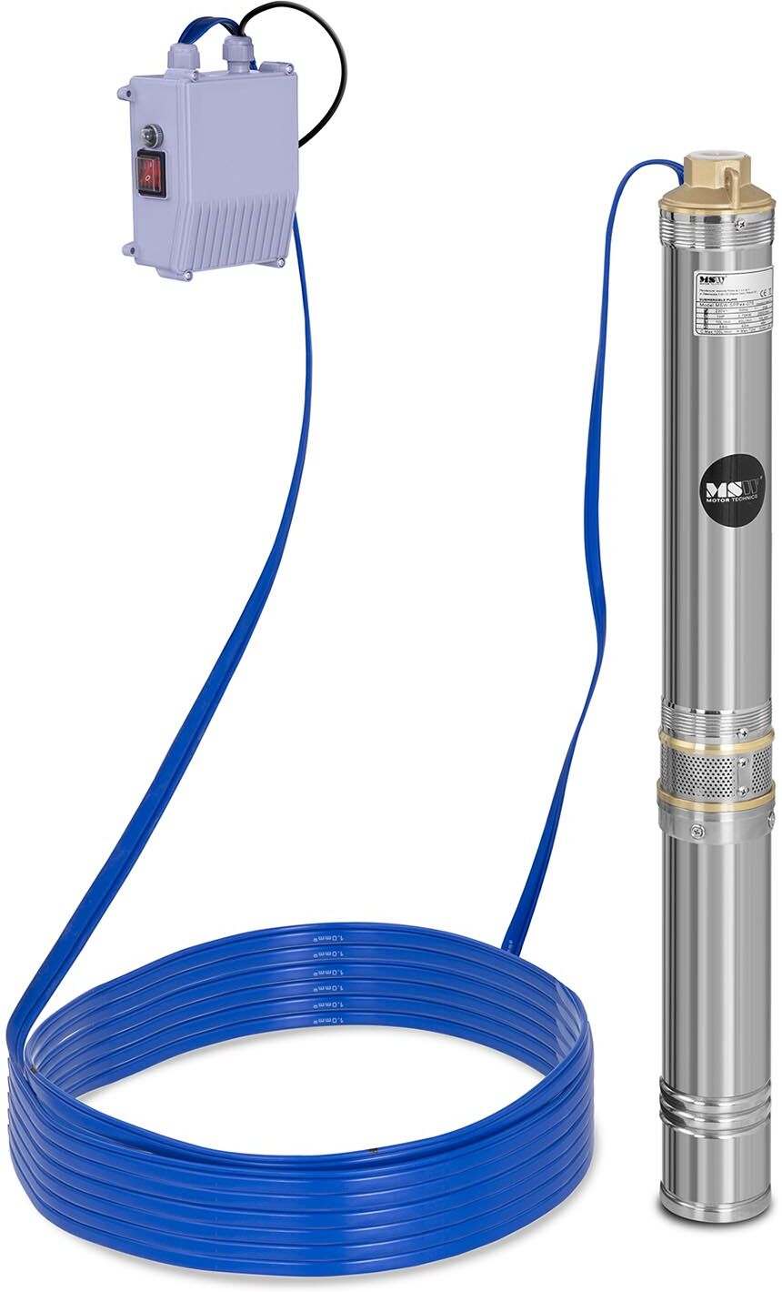 MSW Well Pump - 6,000 L/h - 750 W - Stainless Steel MSW-SPP44-075 MSW Well Pump - 6,000 L/h - 750 W - Stainless Steel MSW-SPP44-075