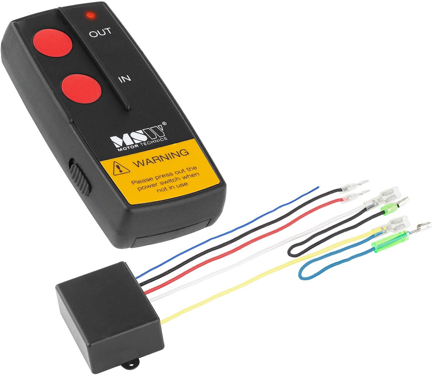 MSW Wireless Winch Remote - 12 V - 30 m - Scope MSW-WR1 MSW Wireless Winch Remote - 12 V - 30 m - Scope MSW-WR1