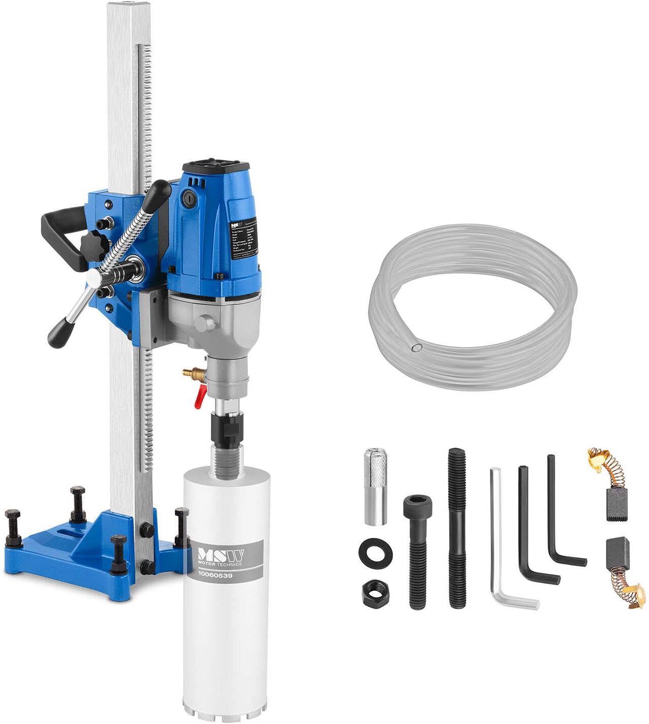 MSW Core Drilling Machine - 1.980 Watt - 1.200 r/min MSW-DDM132 MSW Core Drilling Machine - 1.980 Watt - 1.200 r/min MSW-DDM132