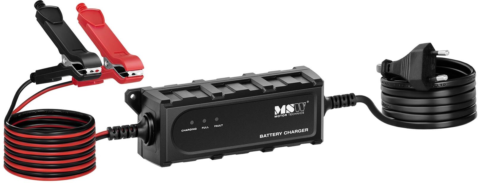 MSW Battery Maintenance Charger - 6/12 V - 1 A - 4-120 Ah S-CHARGER-5S1A