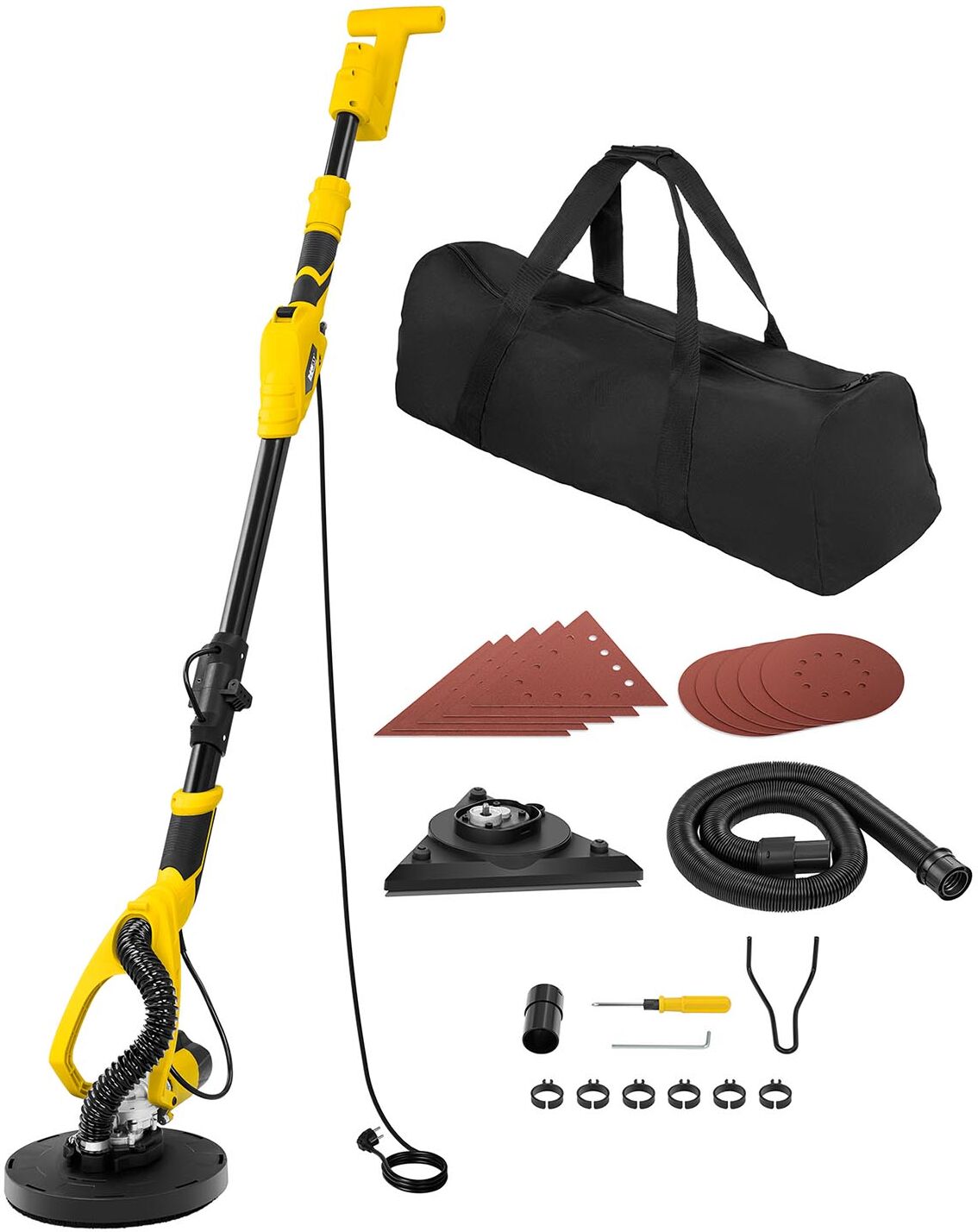 MSW Wall Sanding Machine - 750 W - Combi with 2 Sanding Wheels MSW-TDW750 MSW Wall Sanding Machine - 750 W - Combi with 2 Sanding Wheels MSW-TDW750