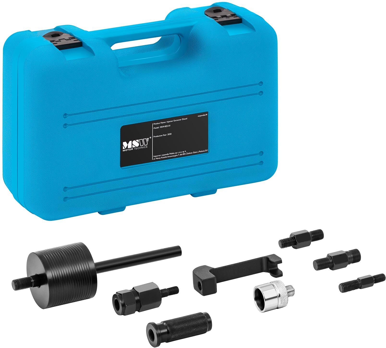 MSW Diesel Injector Puller - 9 pcs. MSW-IED-01 MSW Diesel Injector Puller - 9 pcs. MSW-IED-01