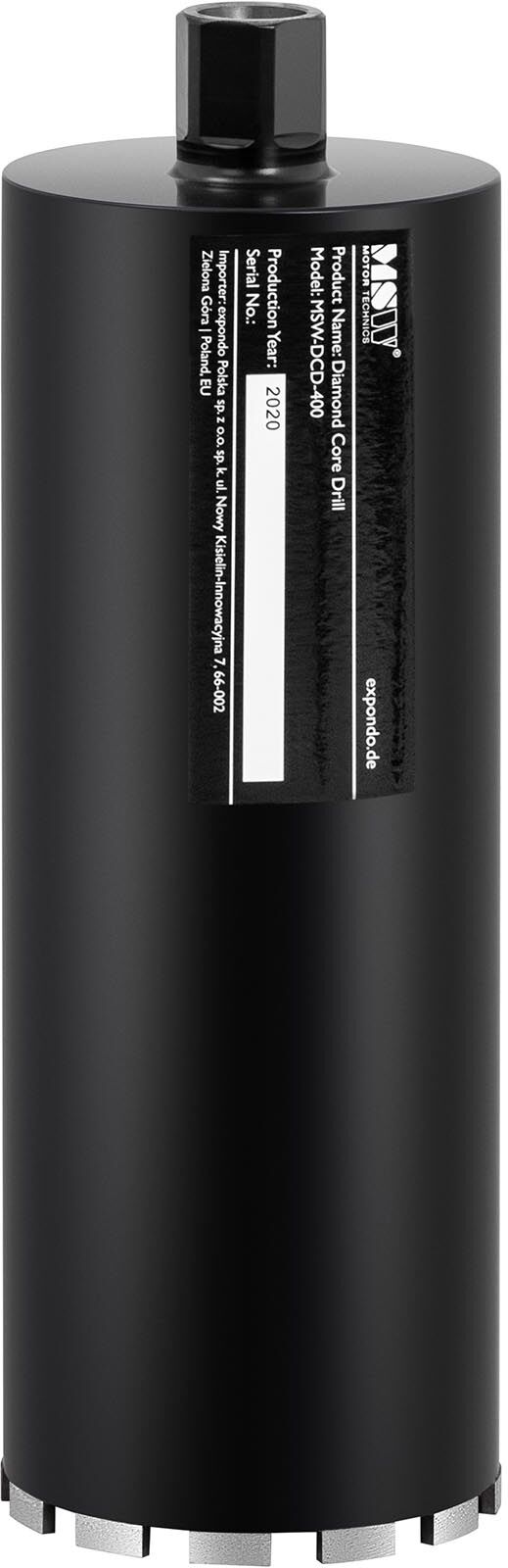 MSW Diamond Core Drill Bit - Ø 152 mm - 400 mm MSW-DCD-400 MSW Diamond Core Drill Bit - Ø 152 mm - 400 mm MSW-DCD-400