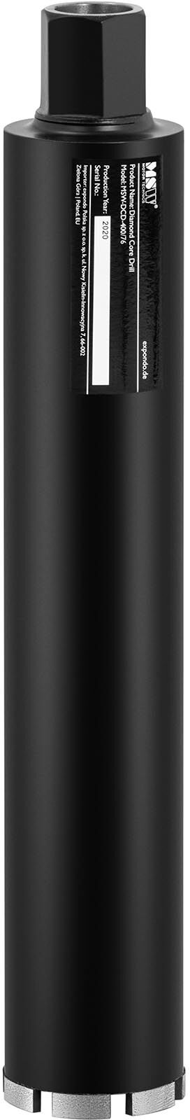 MSW Diamond Core Drill Bit - Ø 76 mm - 400 mm MSW-DCD-400/76 MSW Diamond Core Drill Bit - Ø 76 mm - 400 mm MSW-DCD-400/76