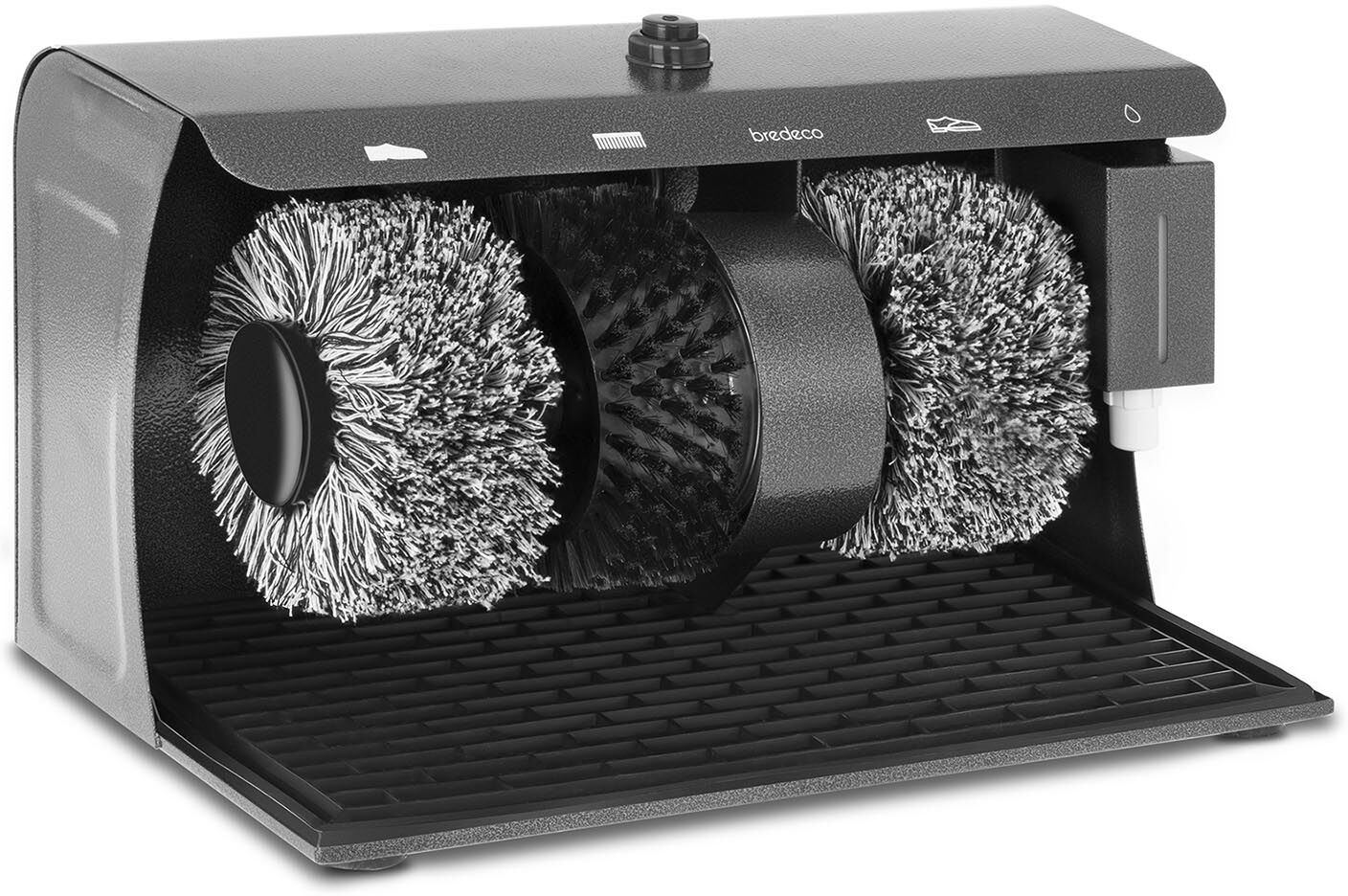 bredeco Shoe polishing machine - 3 brushes BC-S-POL3 bredeco Shoe polishing machine - 3 brushes BC-S-POL3