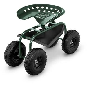 hillvert Garden Seat with Wheels - 150 kg - height-adjustable HT-RUNDLE-10