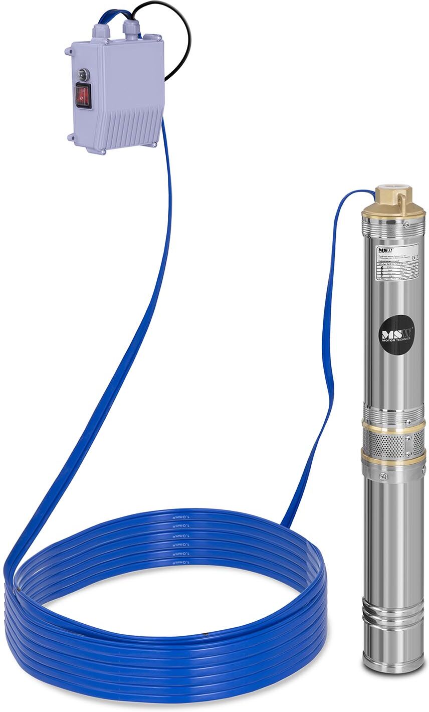 MSW Factory seconds Well Pump - 6,000 L/h - 370 W - Stainless Steel MSW-SPP44-037 MSW Factory seconds Well Pump - 6,000 L/h - 370 W - Stainless Steel MSW-SPP44-037