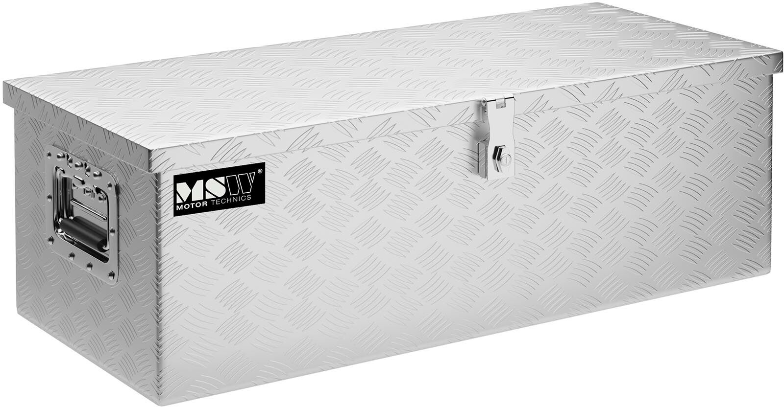 MSW Aluminium Tool Box - 76.5 x 33.5 x 24 cm - 48 L MSW-ATB-765