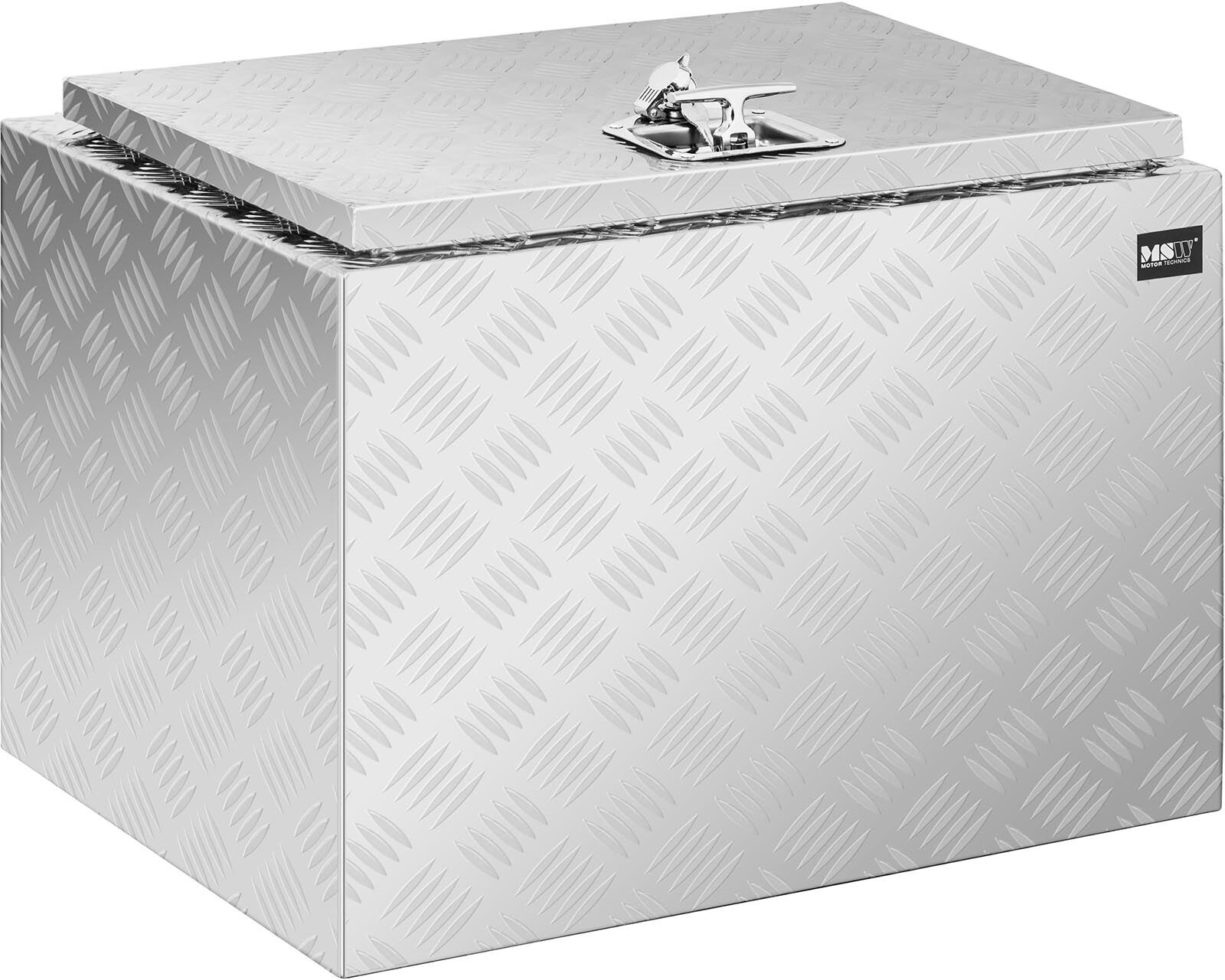 MSW Aluminium Tool Box - checker plate - 45 x 60 x 45 cm - 120 L - lockable MSW-ATB-610 MSW Aluminium Tool Box - checker plate - 45 x 60 x 45 cm - 120 L - lockable MSW-ATB-610