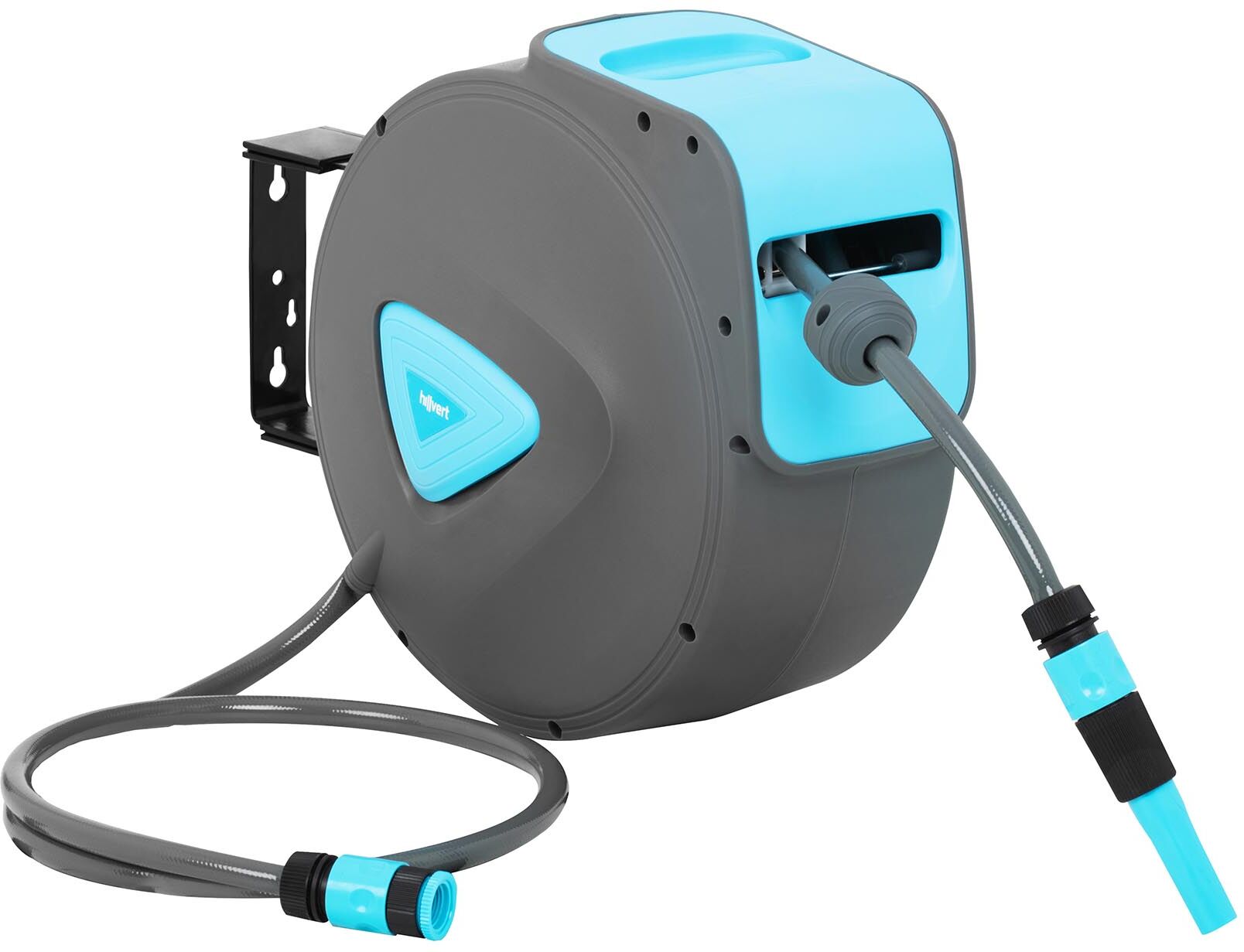 hillvert Automatic Water Hose Reel - 15 + 1.5 m HT-LOUIS 15 hillvert Automatic Water Hose Reel - 15 + 1.5 m HT-LOUIS 15