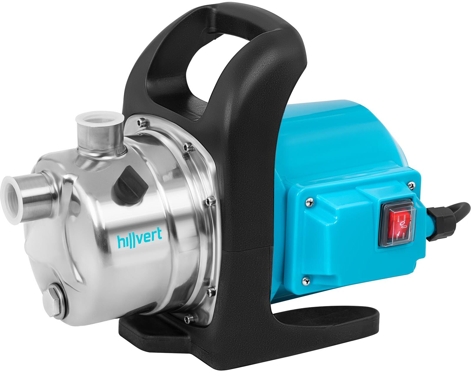 hillvert Garden Pump - 3,100 L/h - 1,000 W - stainless steel HT-ROBSON-GP1000 hillvert Garden Pump - 3,100 L/h - 1,000 W - stainless steel HT-ROBSON-GP1000