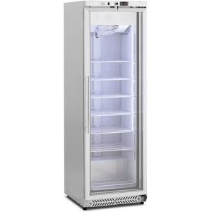 Freezer - 380 L - Royal Catering - glass door - Silver - refrigerant R290 RCLK-F380G