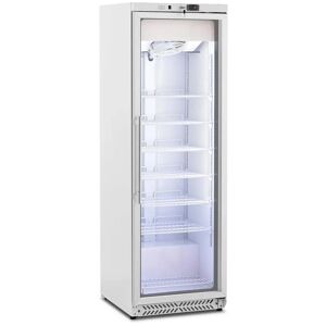 Freezer - 380 L - Royal Catering - glass door - White - refrigerant R290 RCLK-F380GB