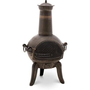 Uniprodo Cast Iron Outdoor Oven - 90 cm UNI_G_CHIMNEY_10