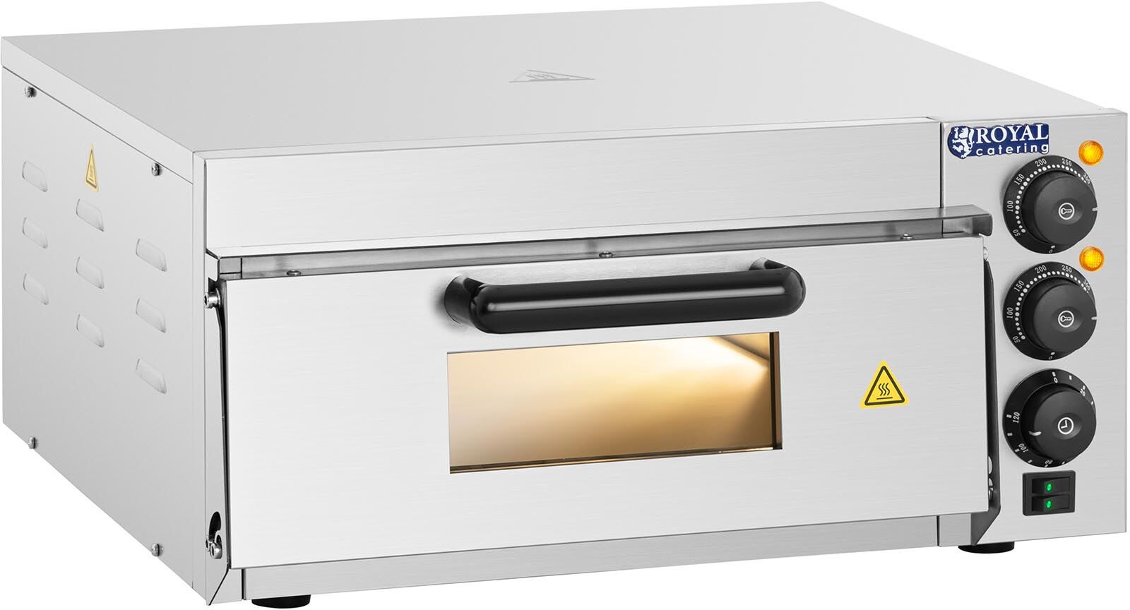 Royal Catering Pizza Oven - 1 chamber - 2,000 W RCPO-2000-1PE Royal Catering Pizza Oven - 1 chamber - 2,000 W RCPO-2000-1PE