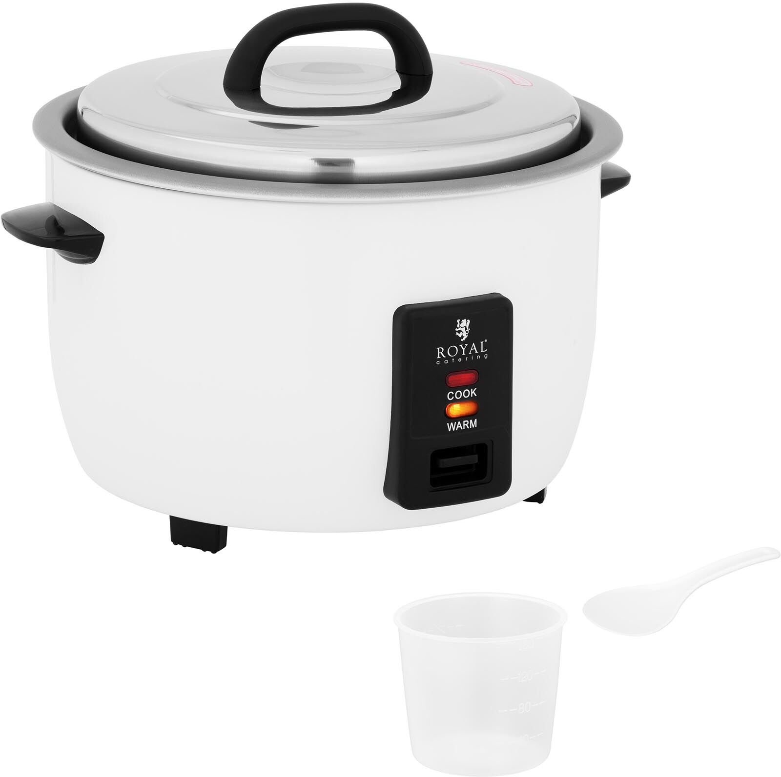 Royal Catering Rice Cooker - 10 L - 1,550 W RCRK-10L Royal Catering Rice Cooker - 10 L - 1,550 W RCRK-10L