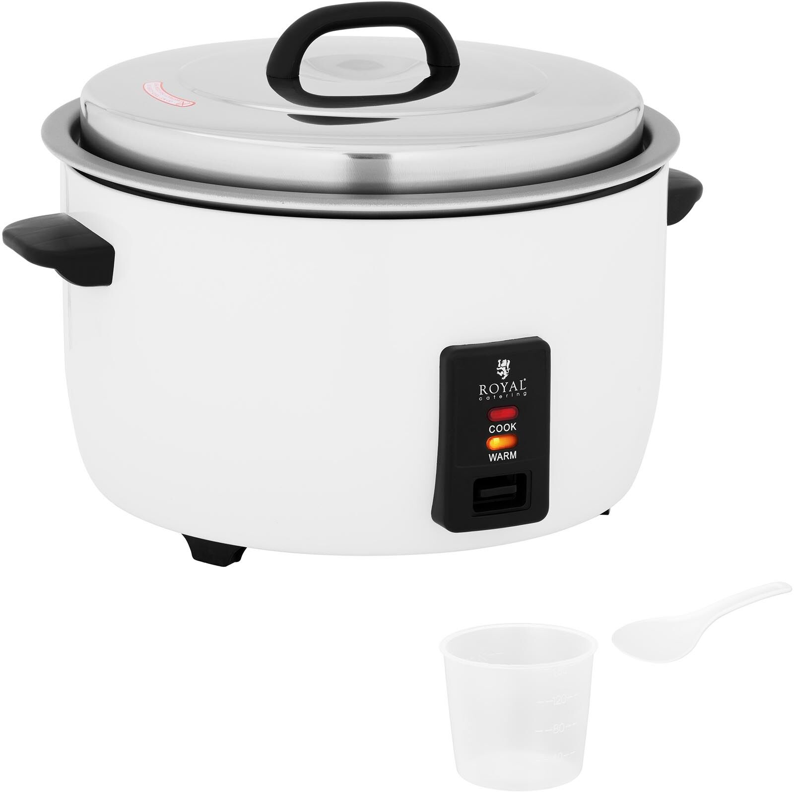 Royal Catering Rice Cooker - 19 L - 2,650 W RCRK-19L Royal Catering Rice Cooker - 19 L - 2,650 W RCRK-19L