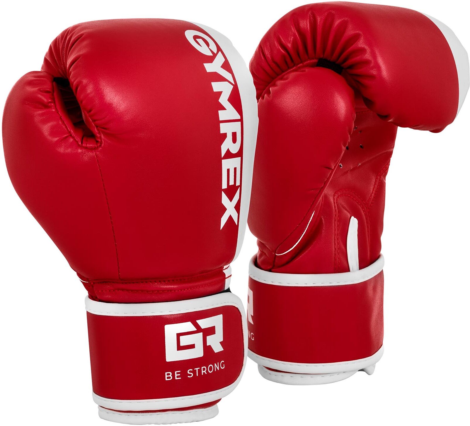 Gymrex Kids Boxing Gloves - 6 oz - red/white GR-BG 6B Gymrex Kids Boxing Gloves - 6 oz - red/white GR-BG 6B