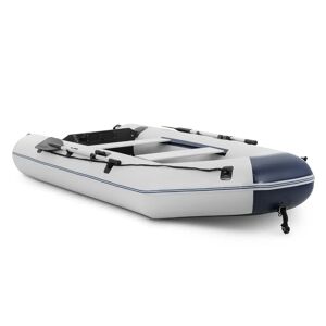 MSW Inflatable Boat - black / white - 403 kg - aluminium floor - 5 persons MSW-MIB-R-330B